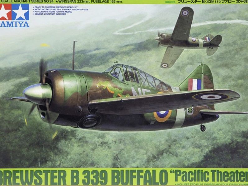 Tamiya [61094] Brewster B-339 Buffalo, 1/48 **