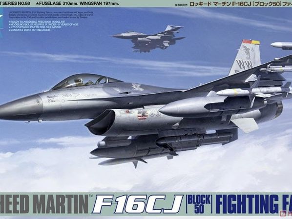 Tamiya [61098] Lockheed Martin F-16CJ Block 50 Falcon, 1/48 **