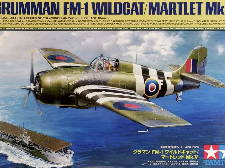 Tamiya [61126] Grumman FM-1 Wildcat/Martlet Mk.V **