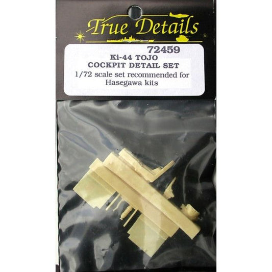 True Details [72459] Ki-44 Tojo cockpit detail set, 1/72