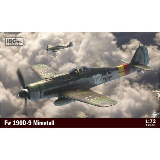 IBG Model, [72536], Focke-Wulf Fw-190D-9 Mimetall, 1/72 ↨