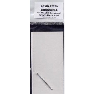 Armo [72739] Main gun barrel for Cromwell or Churchill w/ baffle muzzle brake, 1/72