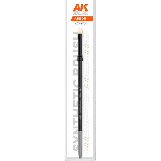 AK Interactive [AKB011] Synthetic Paint Brush - Comb