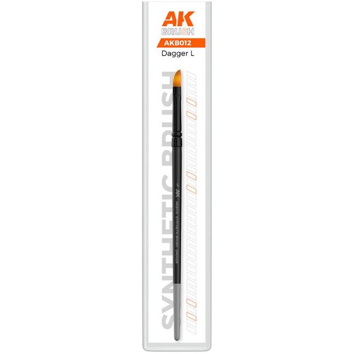 AK Interactive [AKB012] Synthetic Paint Brush - Dagger L