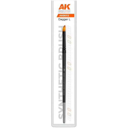 AK Interactive [AKB012] Synthetic Paint Brush - Dagger L