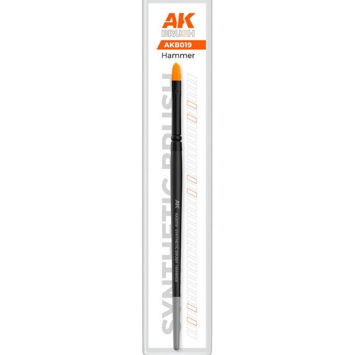 AK Interactive [AKB019] Synthetic Paint Brush - Hammer