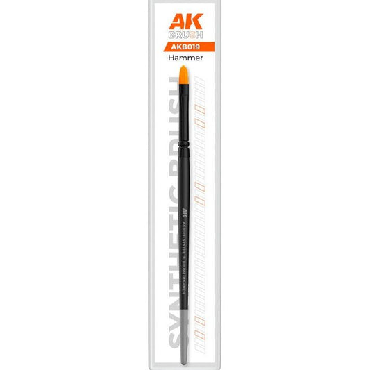 AK Interactive [AKB019] Synthetic Paint Brush - Hammer