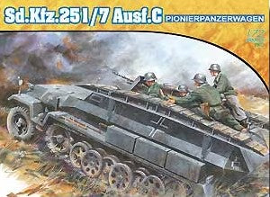 DML, [7265], Sdkfz.251/7 Ausf.C mittlerer Pionierpanzerwagen, 1/72