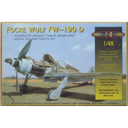 FM Detail [489603] Fw-190D full detail set, 1/48