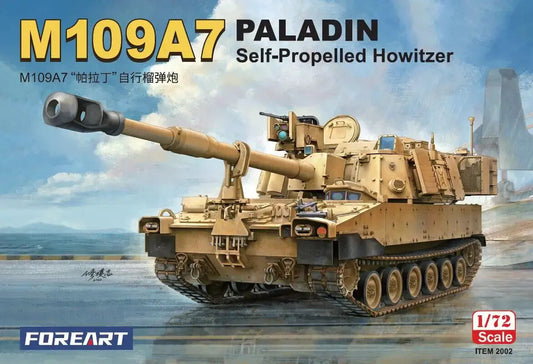 Foreart [2002] M109A7 Paladin Self-Propelled Howitzer, 1/72, ↨
