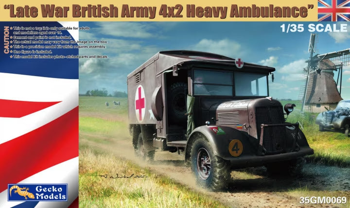Gecko [35GM0069], Late War British Army 4x2 Heavy Ambulance, 1/35