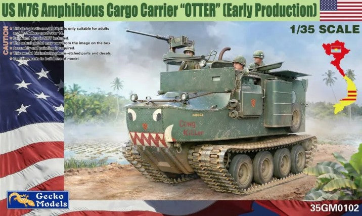 Gecko Models [35GM0102] M76 Amphibious Cargo Carrier "Otter" (early prod.), 1/35