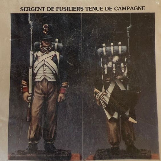 Metal Model [MM15 §] Sergent of Fusiliers in campaign dress, 54mm
