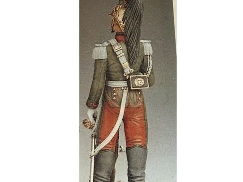 Le Cimier [RR90/04], Trooper French Dragoons 2nd Empire, 90mm