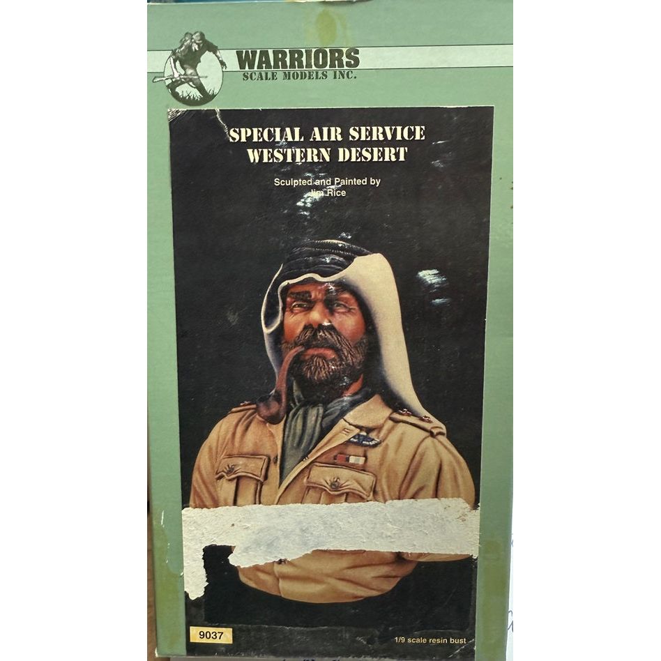 Warrior [WA9037] Special Air Service SAS Western Desert, BUST, 1/9 (200mm)