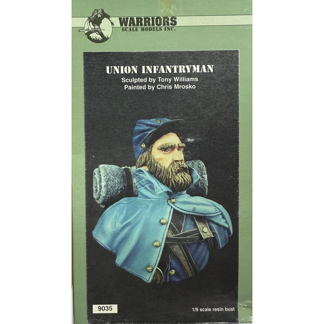 Warrior [WA9035] Union Infantryman ACW, BUST, 1/9 (200mm)