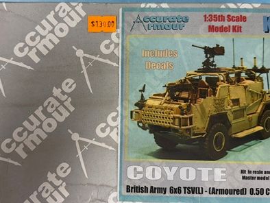 Accurate Armour, [K178], TSV(L) 6x6 Armoured, Coyote, 1/35