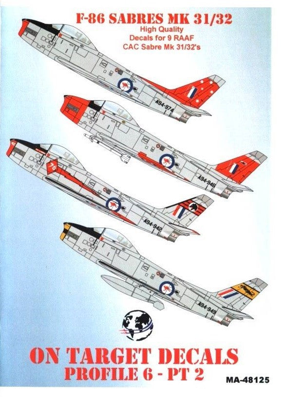 Model Alliance [MA48125] RAAF F-86 Sabre Mk.31/32, 1/48