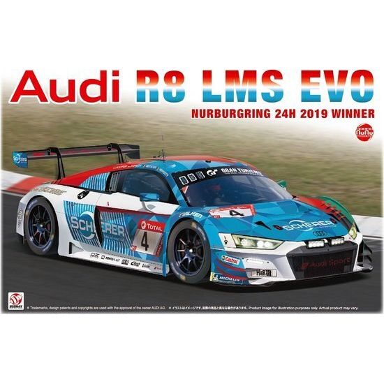 NuNu [24026] Audi R8 LMS EVO 24hNurburgring 2019 Winner, 1/24 ↨