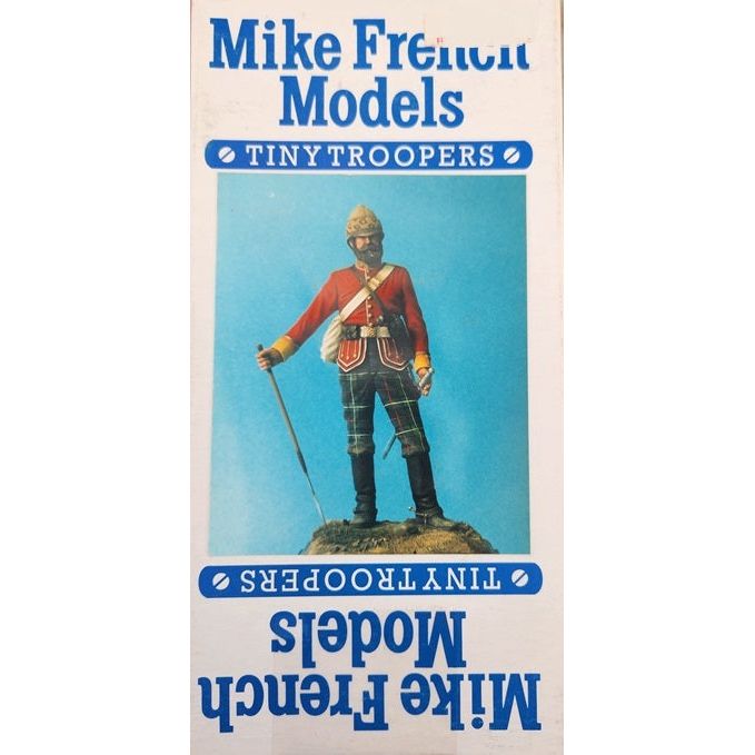 Mike French Models [PT/ZD] Officer, 91st Highlanders, Zulu Wars 1879, 120mm