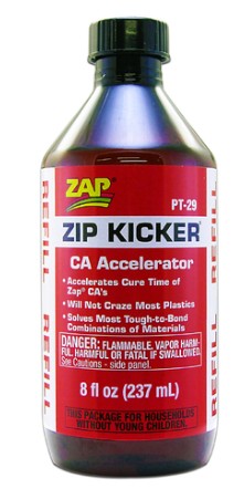 Zap-a-Gap [PT715] Zip-Kicker CA Accelerator Refll Bottle 8oz