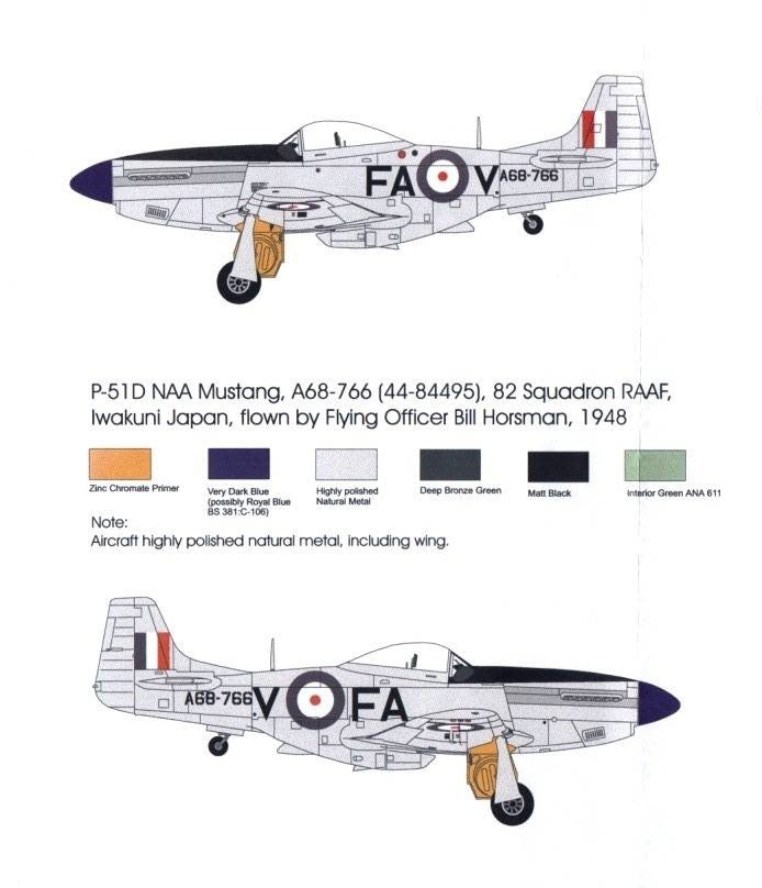 Red Roo [RRD48004] P-51D Mustang, 82 Sqn RAAF, 1/48