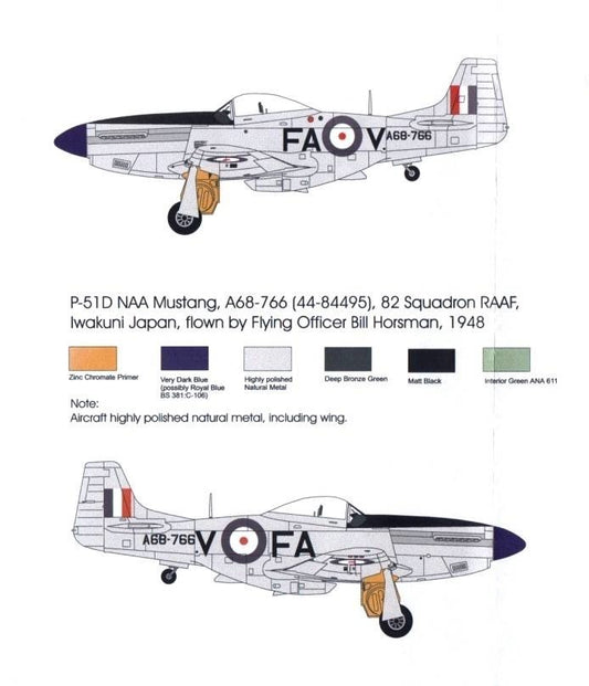 Red Roo [RRD48004] P-51D Mustang, 82 Sqn RAAF, 1/48