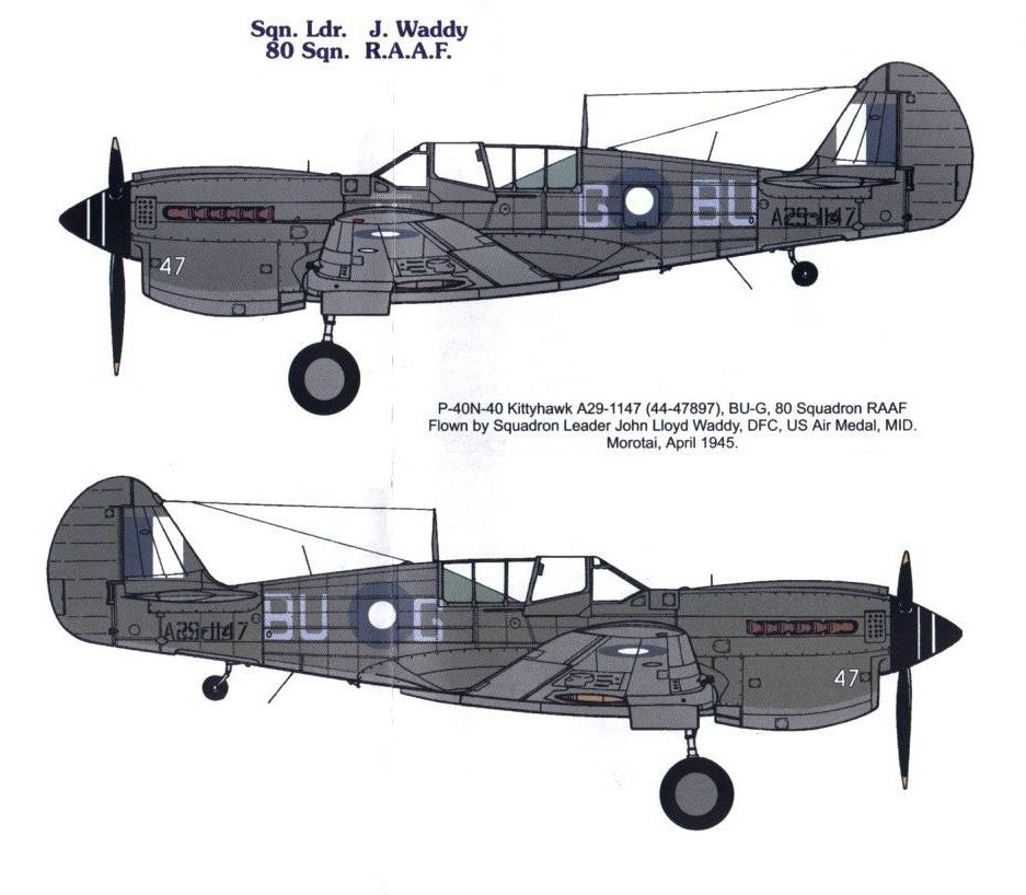 Red Roo [RRD48010] P-40N Kittyhawk, 80 Sqn RAAF, 1/48