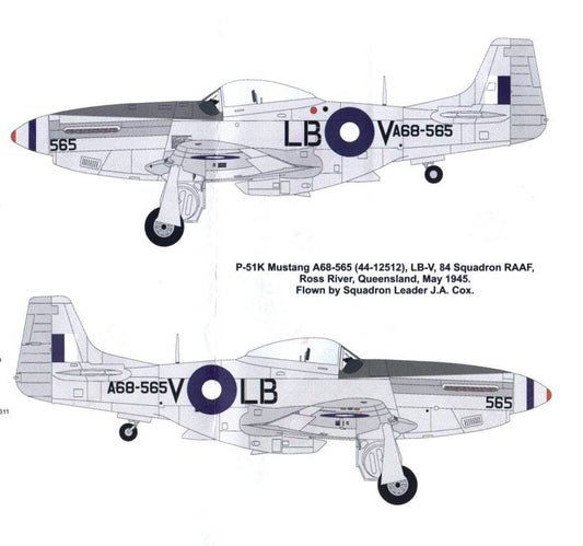Red Roo [RRD48011] P-51K Mustang, 84 Sqn RAAF, 1/48