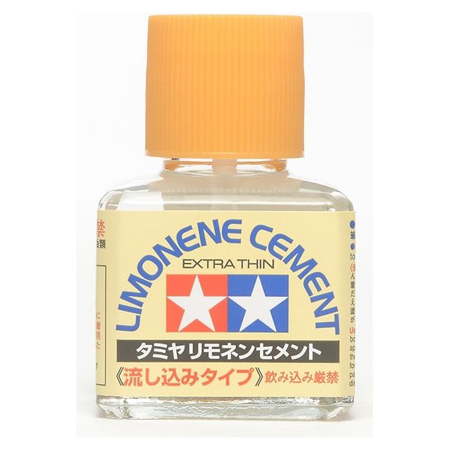 Tamiya [87134] Limonene Liquid, extra thin cement, 40ml