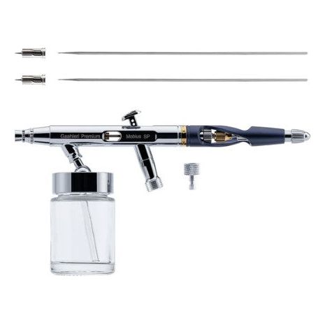 Gaahleri [GHPM Mobius SP) suction feed airbrush 2-in-1 (0.3mm & 0.5mm)