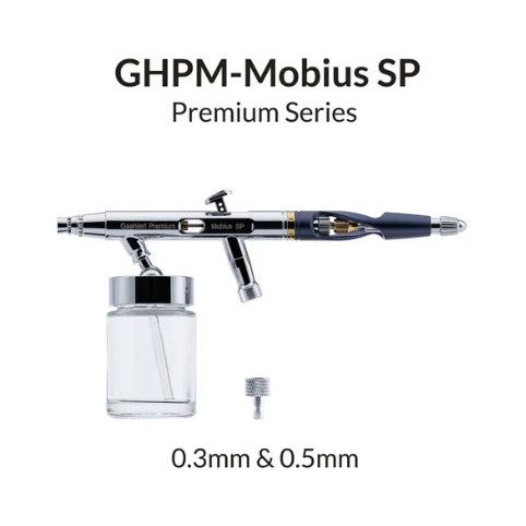 Gaahleri [GHPM Mobius SP) suction feed airbrush 2-in-1 (0.3mm & 0.5mm)