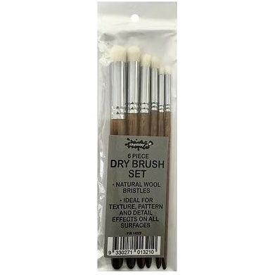 Icky Sticky [14028] Dry-Brush (synthetic) paint brush set
