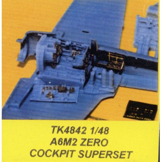 Teknics [TK4842] A6M2 Zero cockpit superset, 1/48