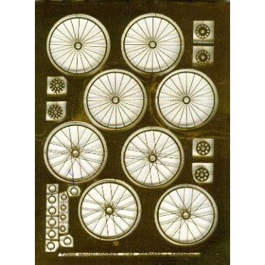 Toms Modelworks [205] WWI fighter wheel spokes, 1/48