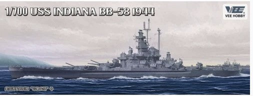 Vee Hobby, [VH-E57006], USS Indiana (BB-58), Deluxe Edition, 1/700