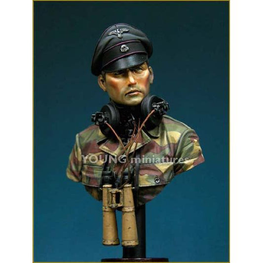 Young Miniatures [YM1805] SS Panzer Officer, Normandy 1944 (BUST), 1/10