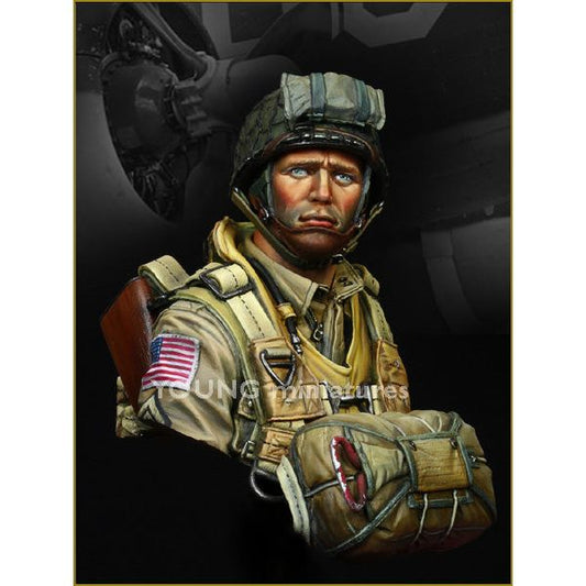 Young Miniatures [YM1824] US Paratroopers 82nd Airborne, Normandy 1944 (BUST), 1/10