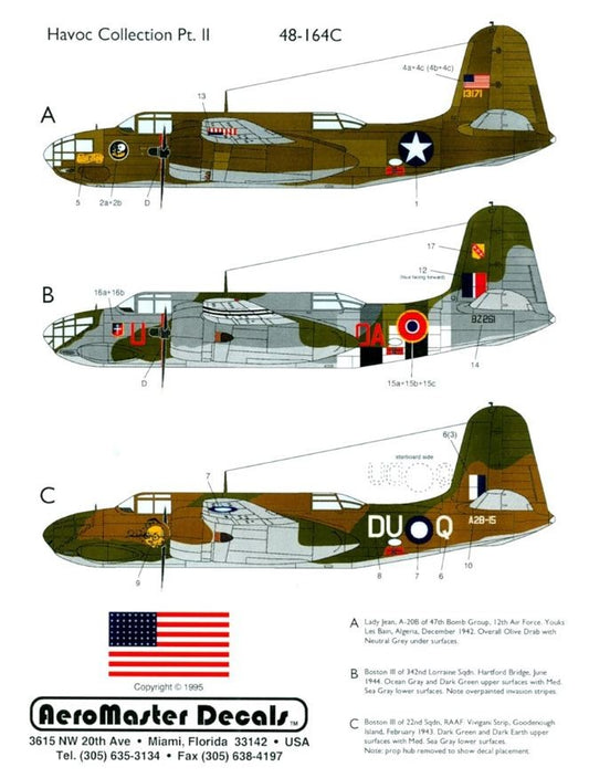 Aeromaster [AM48-164C] Havoc Collection - part 2, 1/48