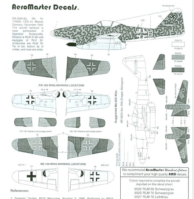 Aeromaster [AM48-223] Operation Bodenplatte - part 2, 1/48