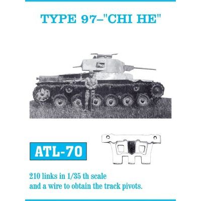 Friulmodel [ATL-070] Type 97 Chi-He tracks, 1/35