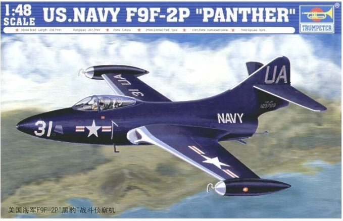Trumpeter [2833] Grumman F9F-2P Panther, 1/48