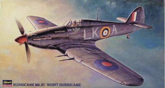 Hasegawa [09264] Hawker Mk.IIc Hurricane night fighter, 1/48