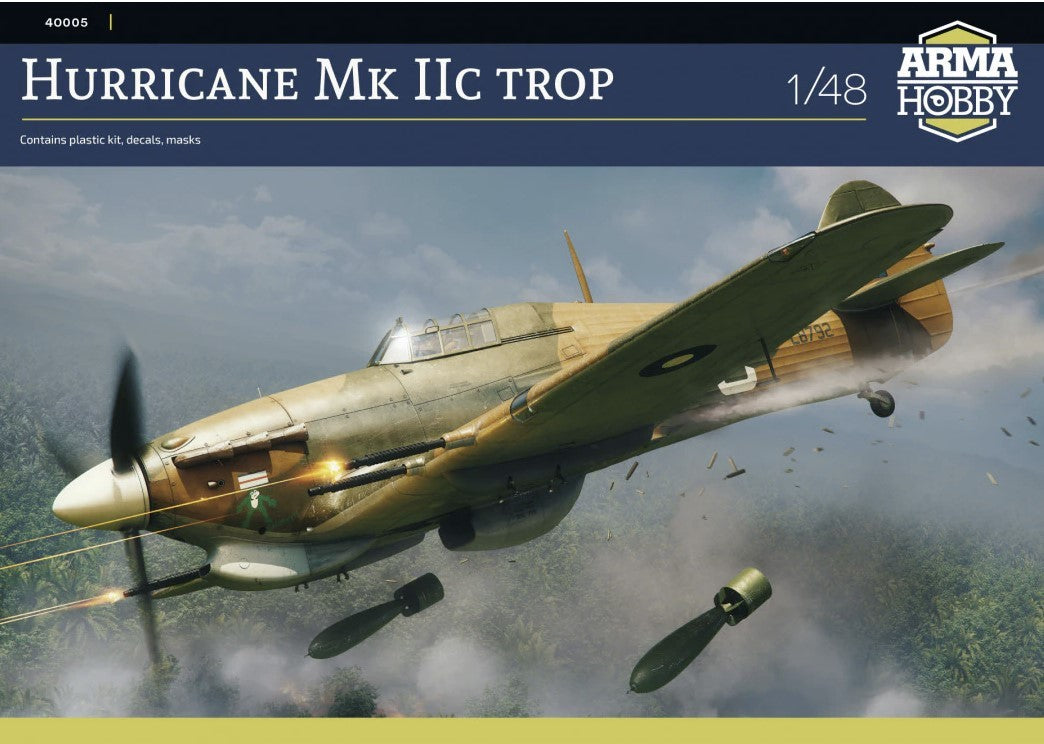 Arma Hobby [40005] Hawker Mk.IIc Hurricane trop, 1/48