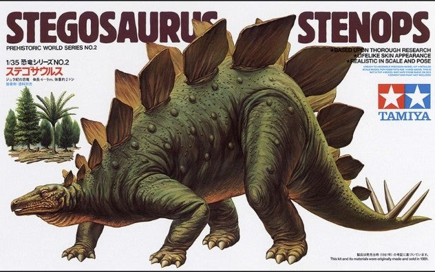 Tamiya [60202] Stegosaurus Stenops, 1/35