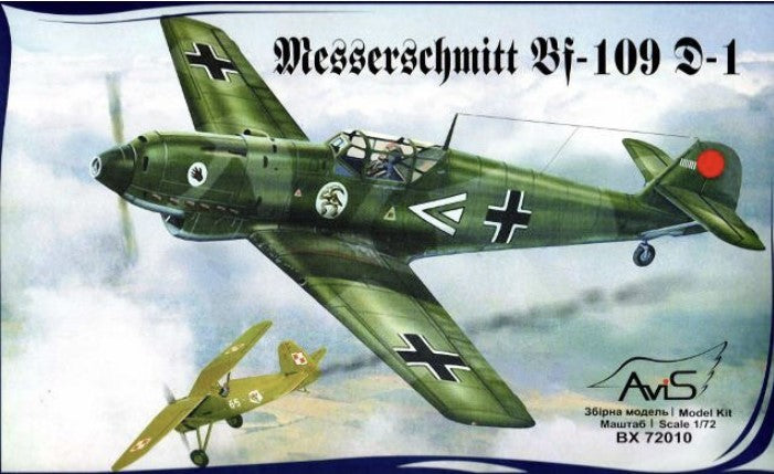Avis [BX72010] Messerschmitt Bf-109D-1, 1/72