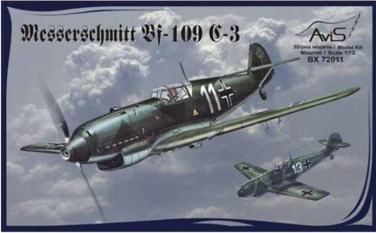 Avis [BX72011] Messerschmitt Bf-109C-3, 1/72