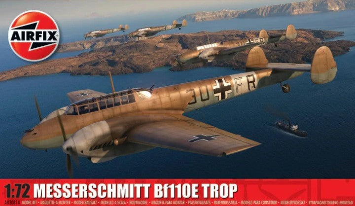 Airfix [03081A] Messerschmitt Bf-110E trop, 1/72