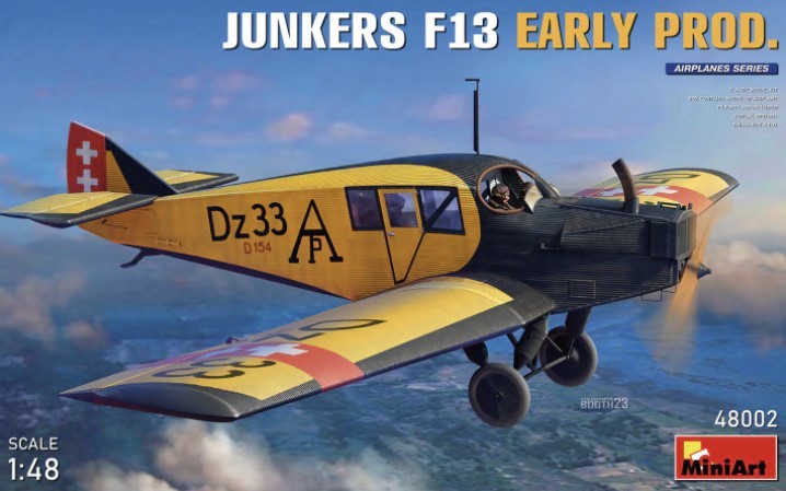 Miniart [48002] Junkers F13 early prod., 1/48