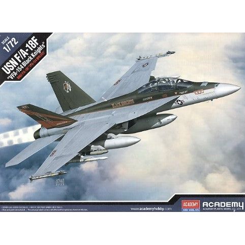 Academy [12577] McDD F/A-18F Super Hornet - VFA-154 Black Knights, 1/72